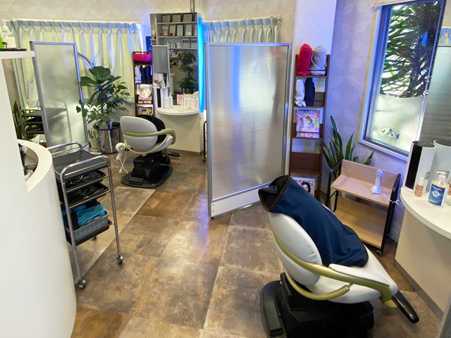 サロン施術スペース